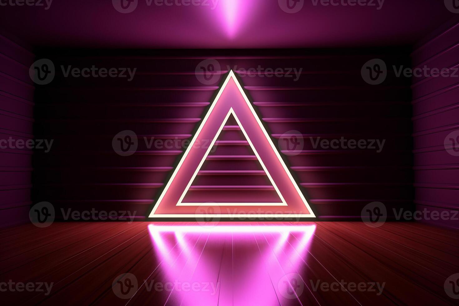 Sleek Modern Geometric Glowing Shapes Outline Background photo