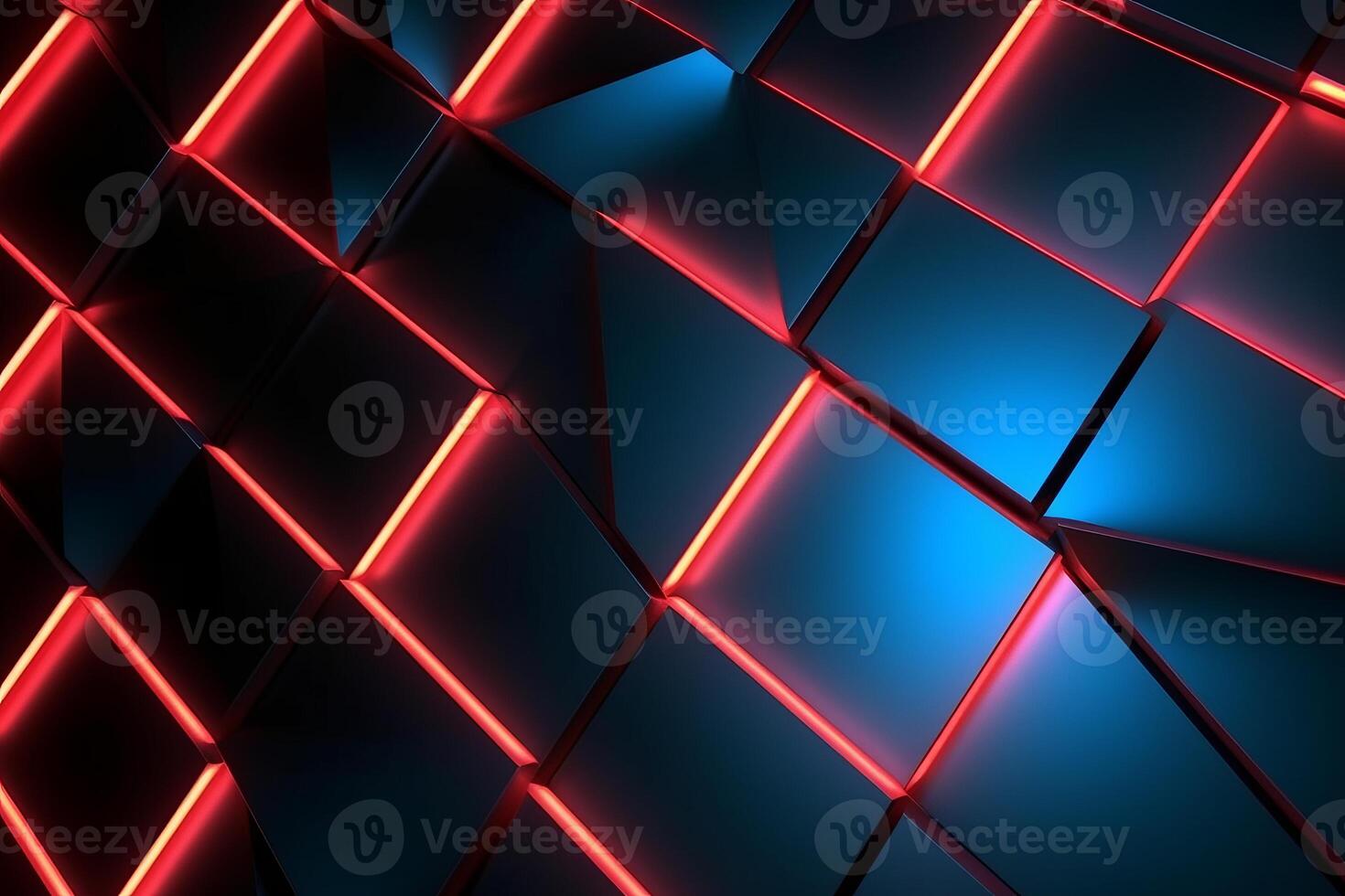 Sleek Modern Geometric Glowing Shapes Outline Background photo