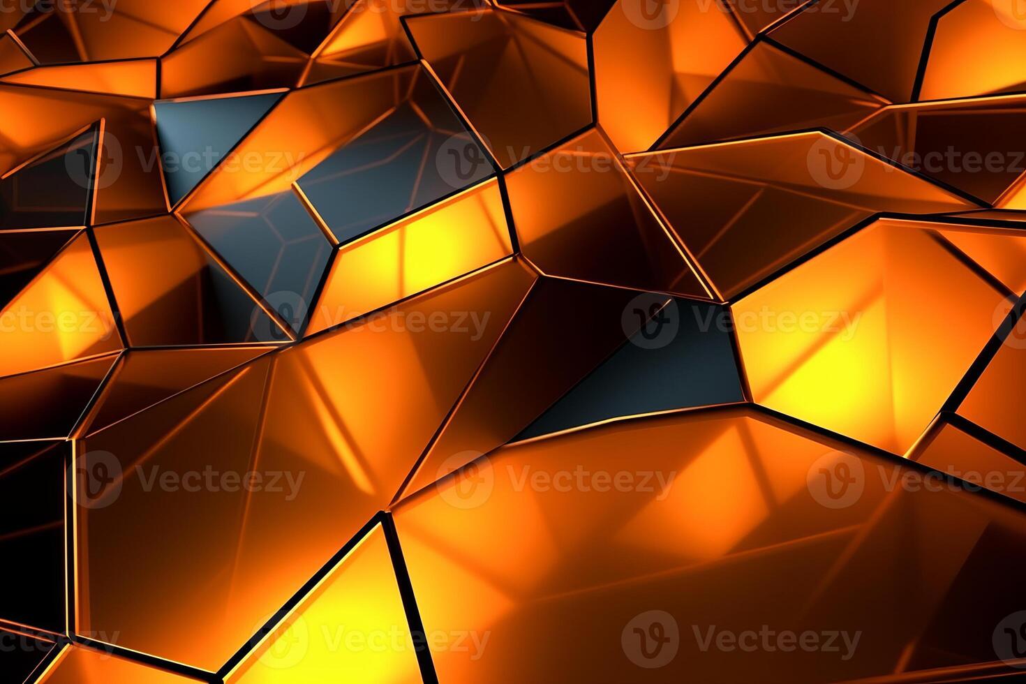 Sleek Modern Geometric Glowing Shapes Outline Background photo