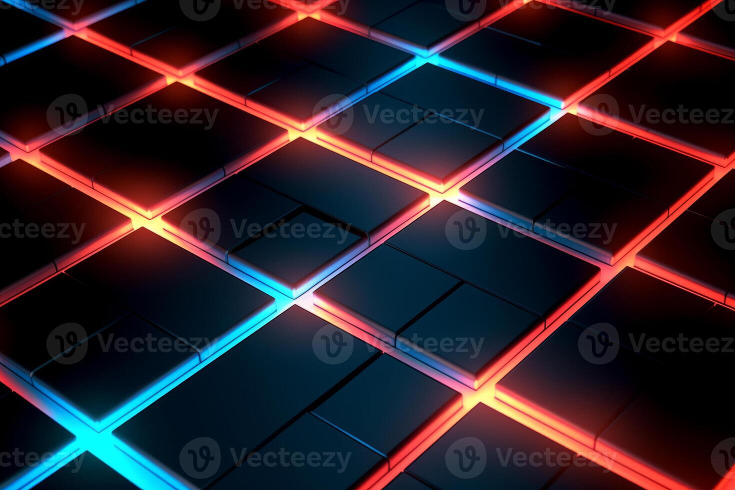 Sleek Modern Geometric Glowing Shapes Outline Background photo