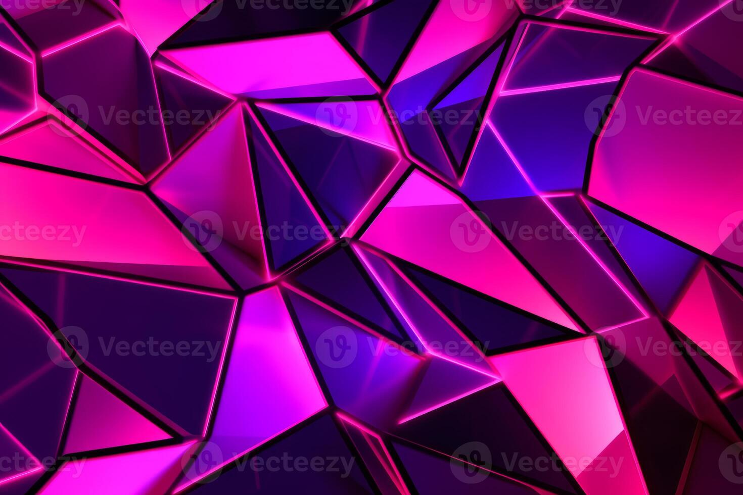 Sleek Modern Geometric Glowing Shapes Outline Background photo