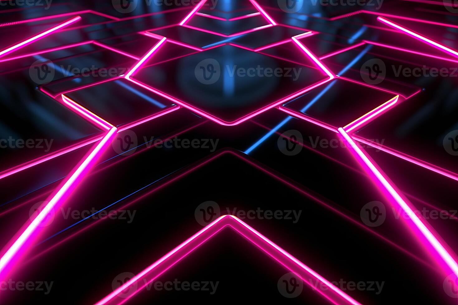Sleek Modern Geometric Glowing Shapes Outline Background photo
