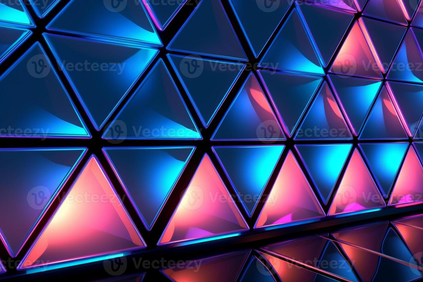 Sleek Modern Geometric Glowing Shapes Outline Background photo