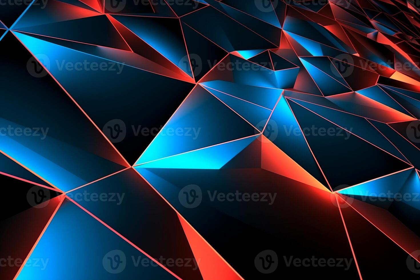 Sleek Modern Geometric Glowing Shapes Outline Background photo