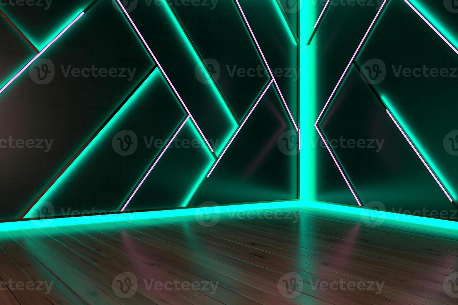 Sleek Modern Geometric Glowing Shapes Outline Background photo