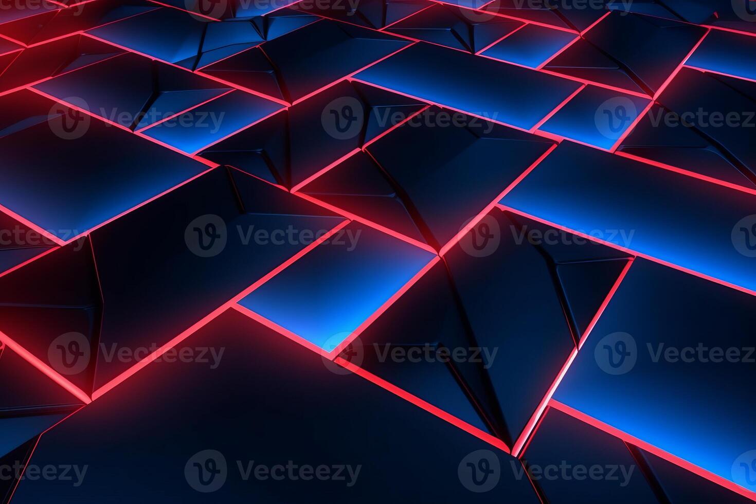 Sleek Modern Geometric Glowing Shapes Outline Background photo