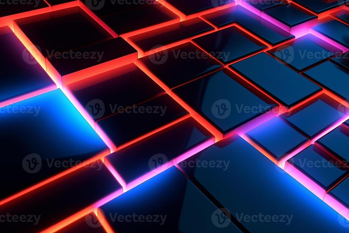 Sleek Modern Geometric Glowing Shapes Outline Background photo