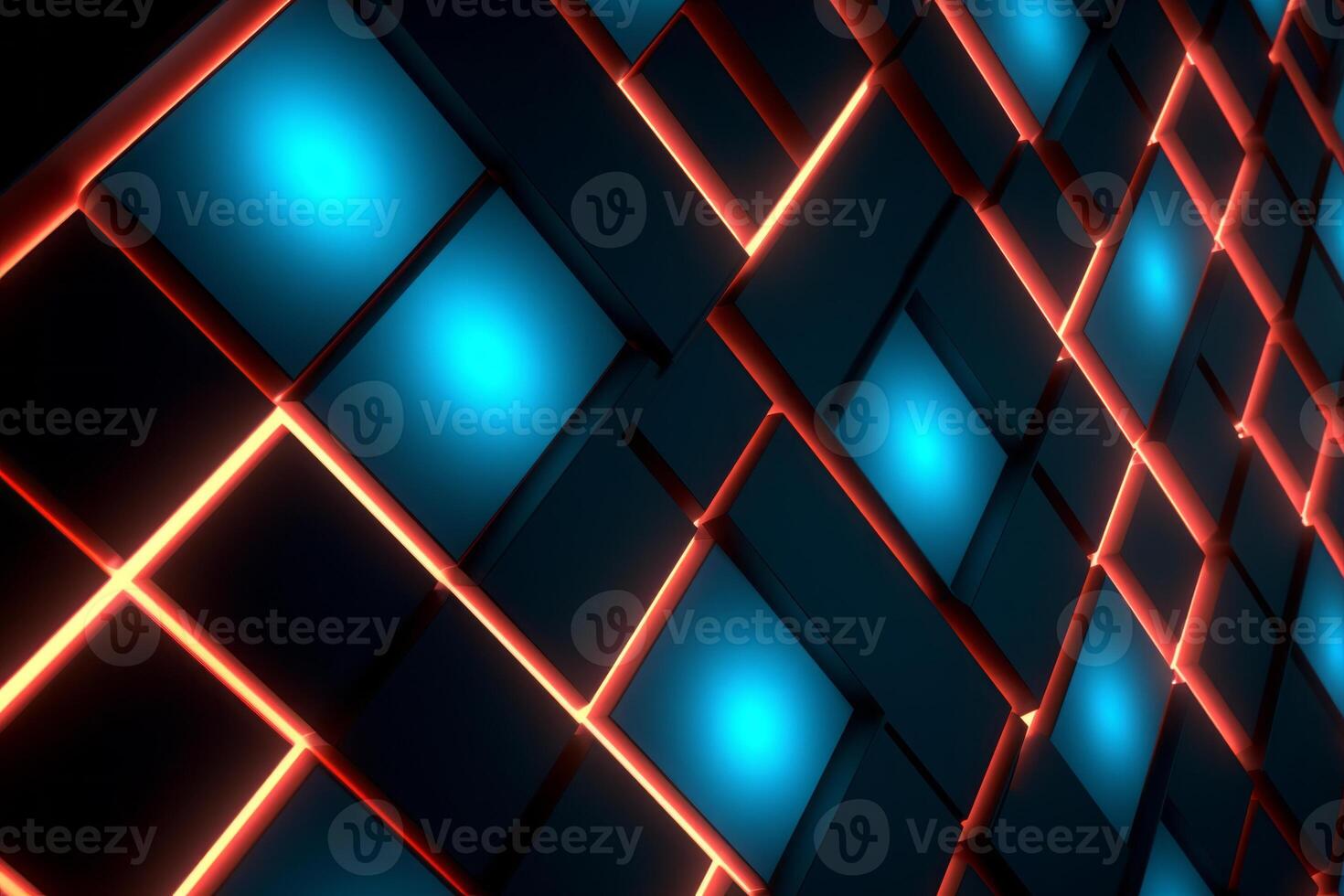 Sleek Modern Geometric Glowing Shapes Outline Background photo