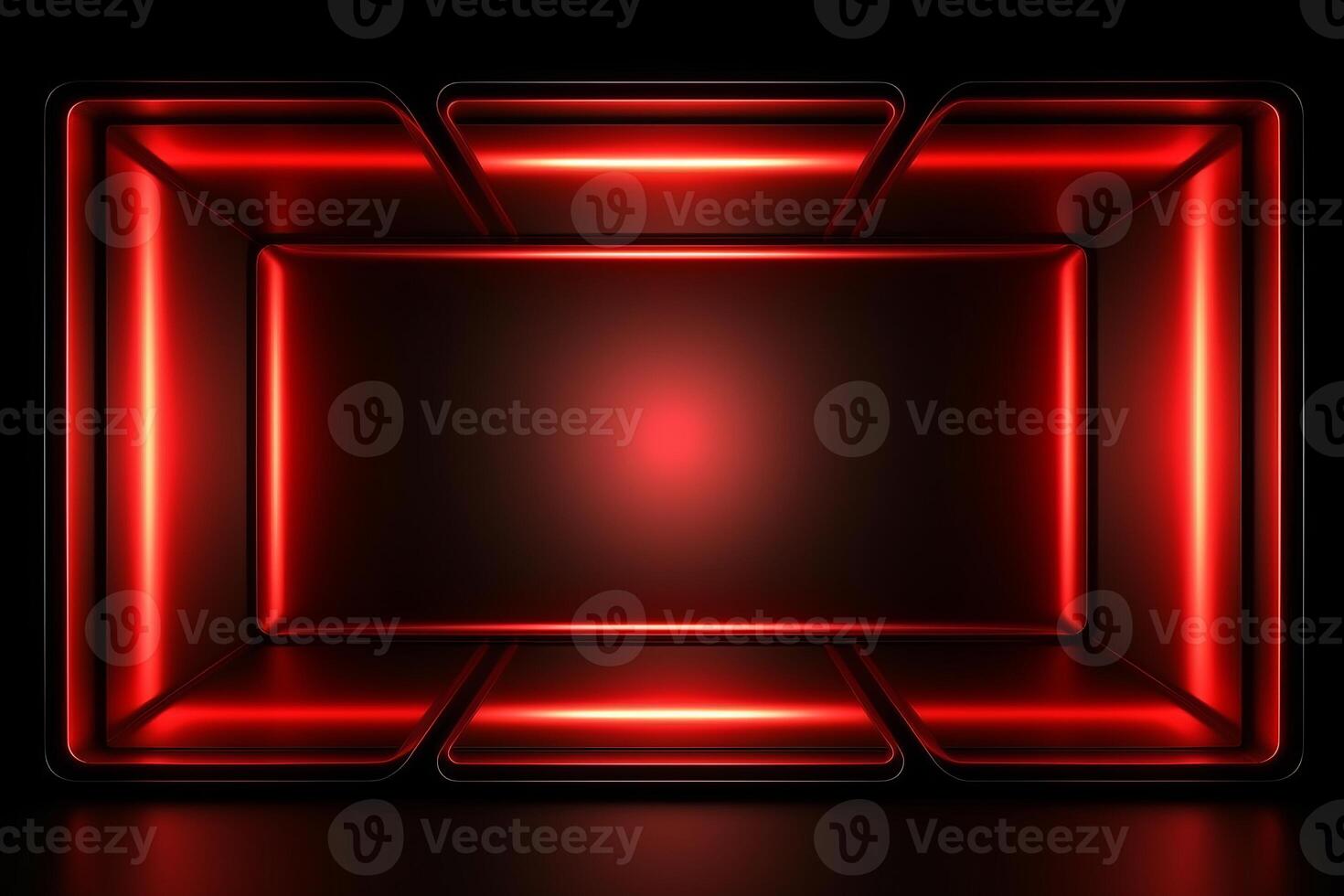 Sleek Modern Geometric Glowing Shapes Outline Background photo