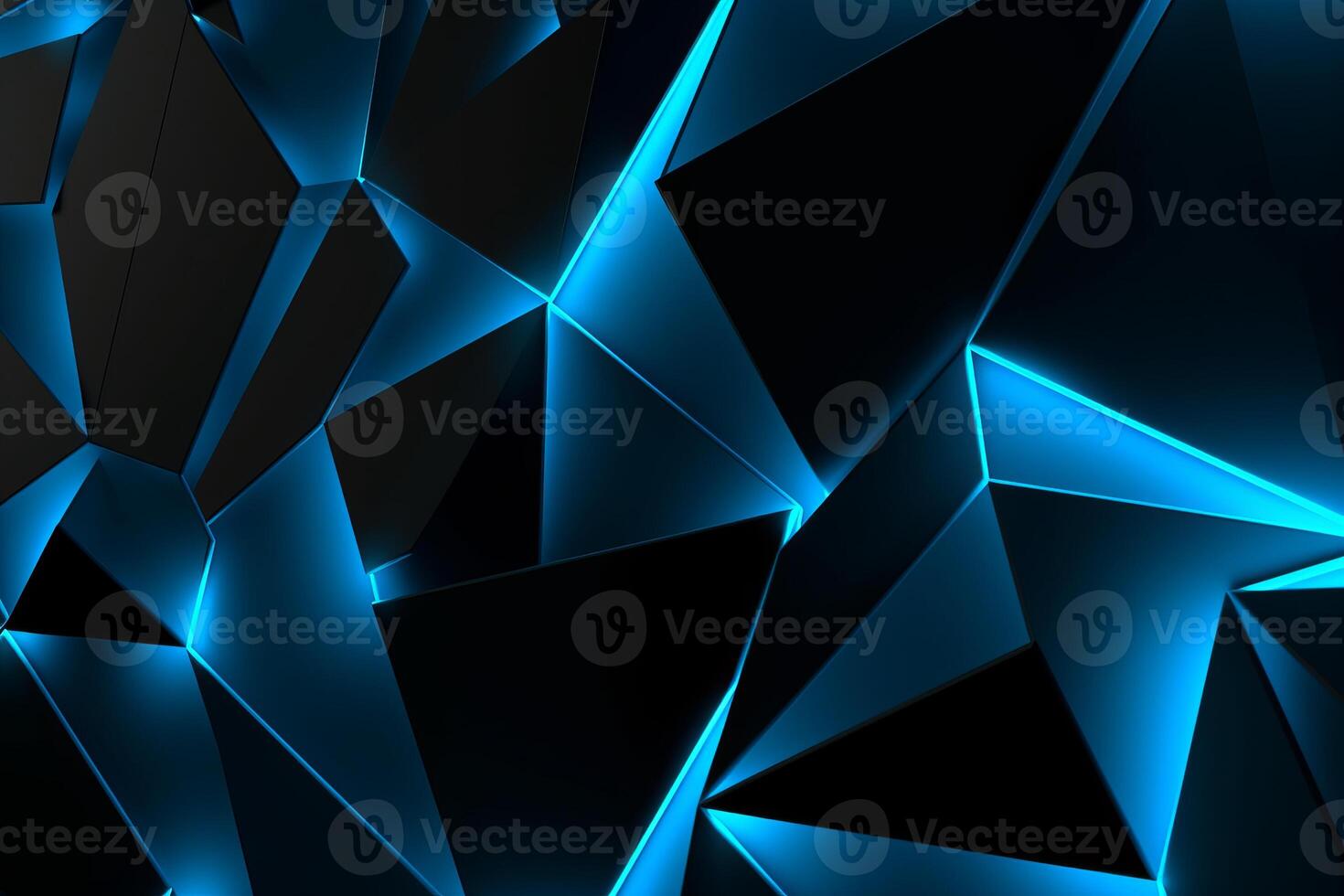 Sleek Modern Geometric Glowing Shapes Outline Background photo