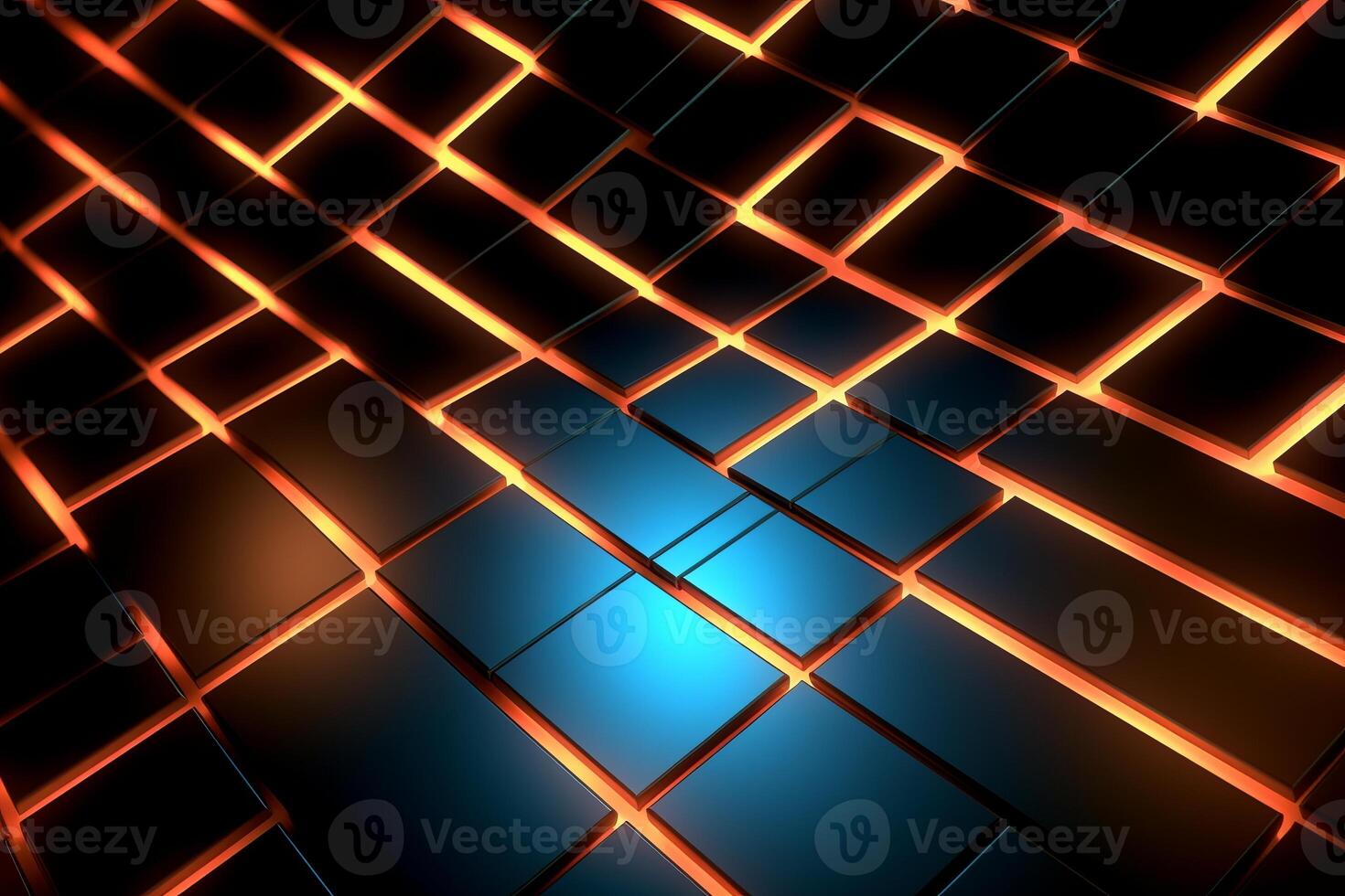 Sleek Modern Geometric Glowing Shapes Outline Background photo