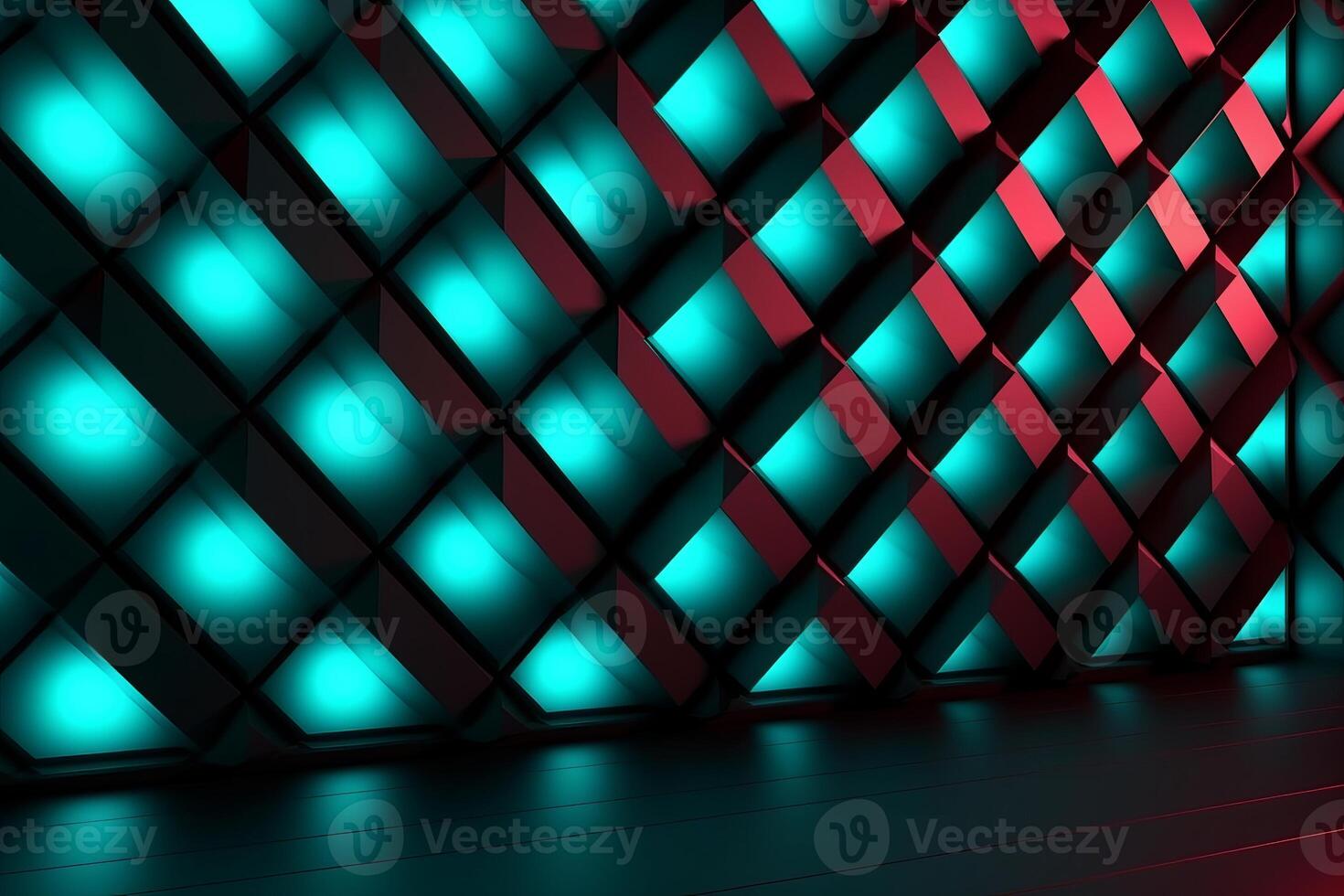 Sleek Modern Geometric Glowing Shapes Outline Background photo