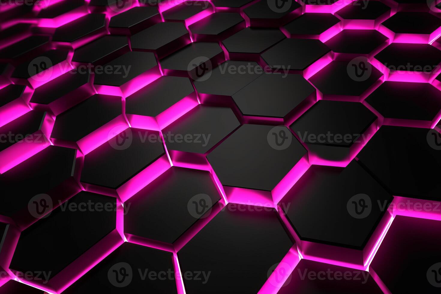 Sleek Modern Geometric Glowing Shapes Outline Background photo