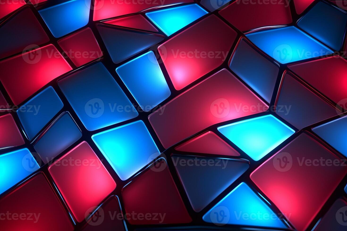 Sleek Modern Geometric Glowing Shapes Outline Background photo