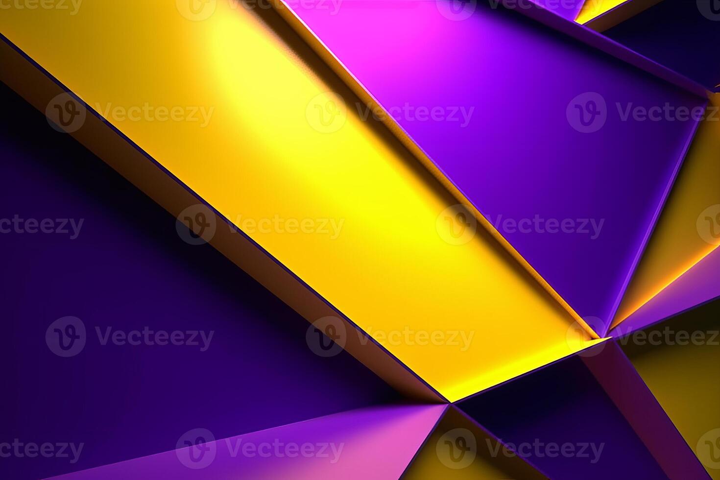 Sleek Modern Geometric Glowing Shapes Outline Background photo