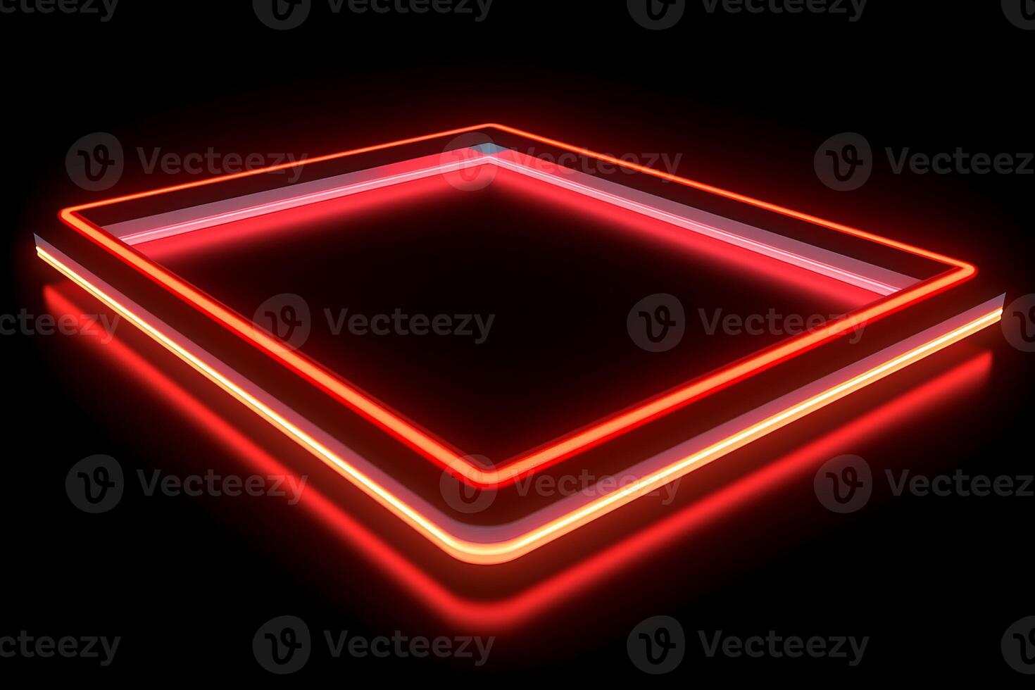 Sleek Modern Geometric Glowing Shapes Outline Background photo