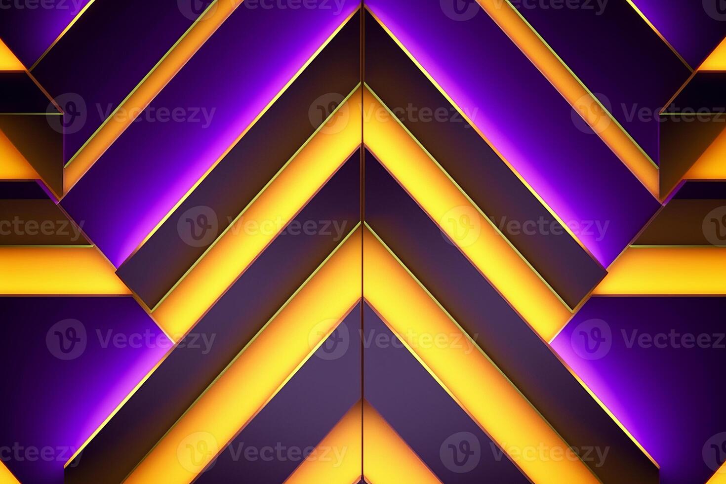 Sleek Modern Geometric Glowing Shapes Outline Background photo