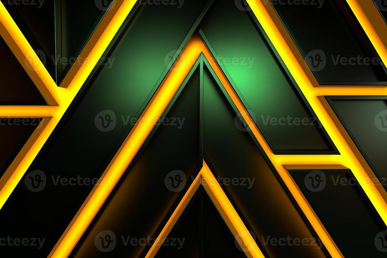 Sleek Modern Geometric Glowing Shapes Outline Background photo