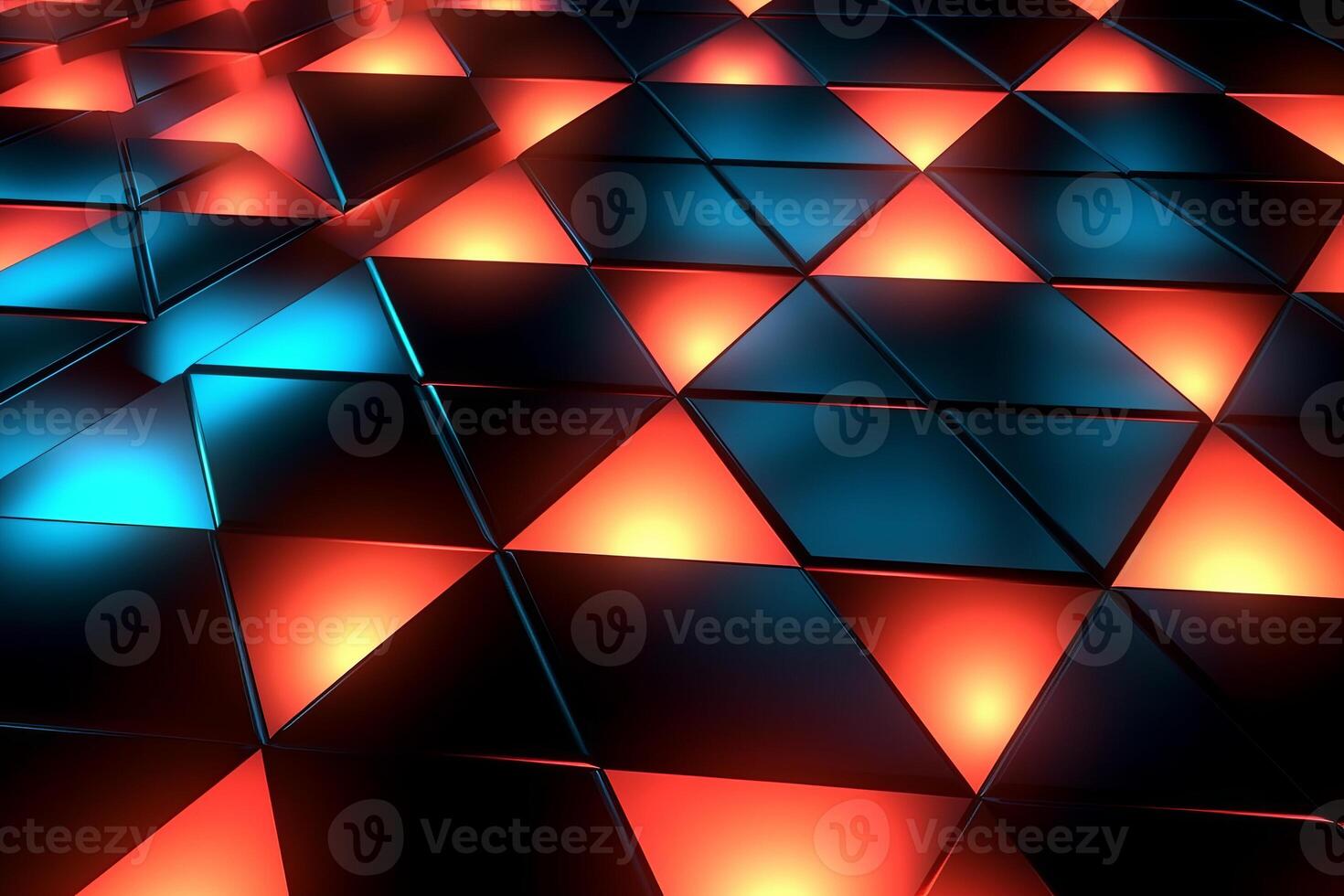 Sleek Modern Geometric Glowing Shapes Outline Background photo