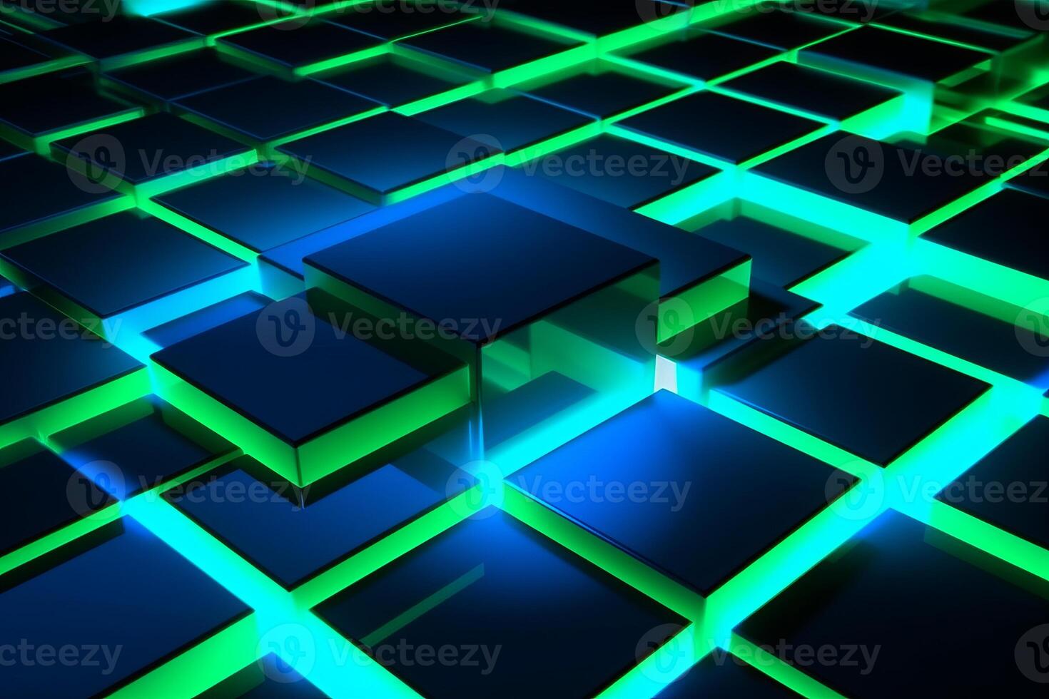 Sleek Modern Geometric Glowing Shapes Outline Background photo