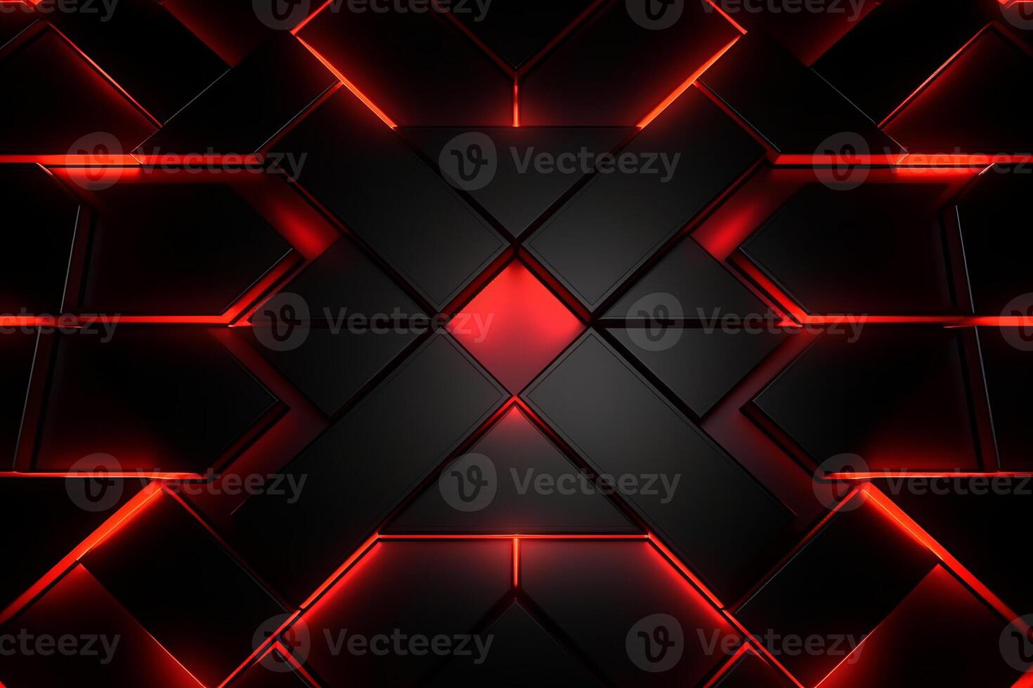 Sleek Modern Geometric Glowing Shapes Outline Background photo
