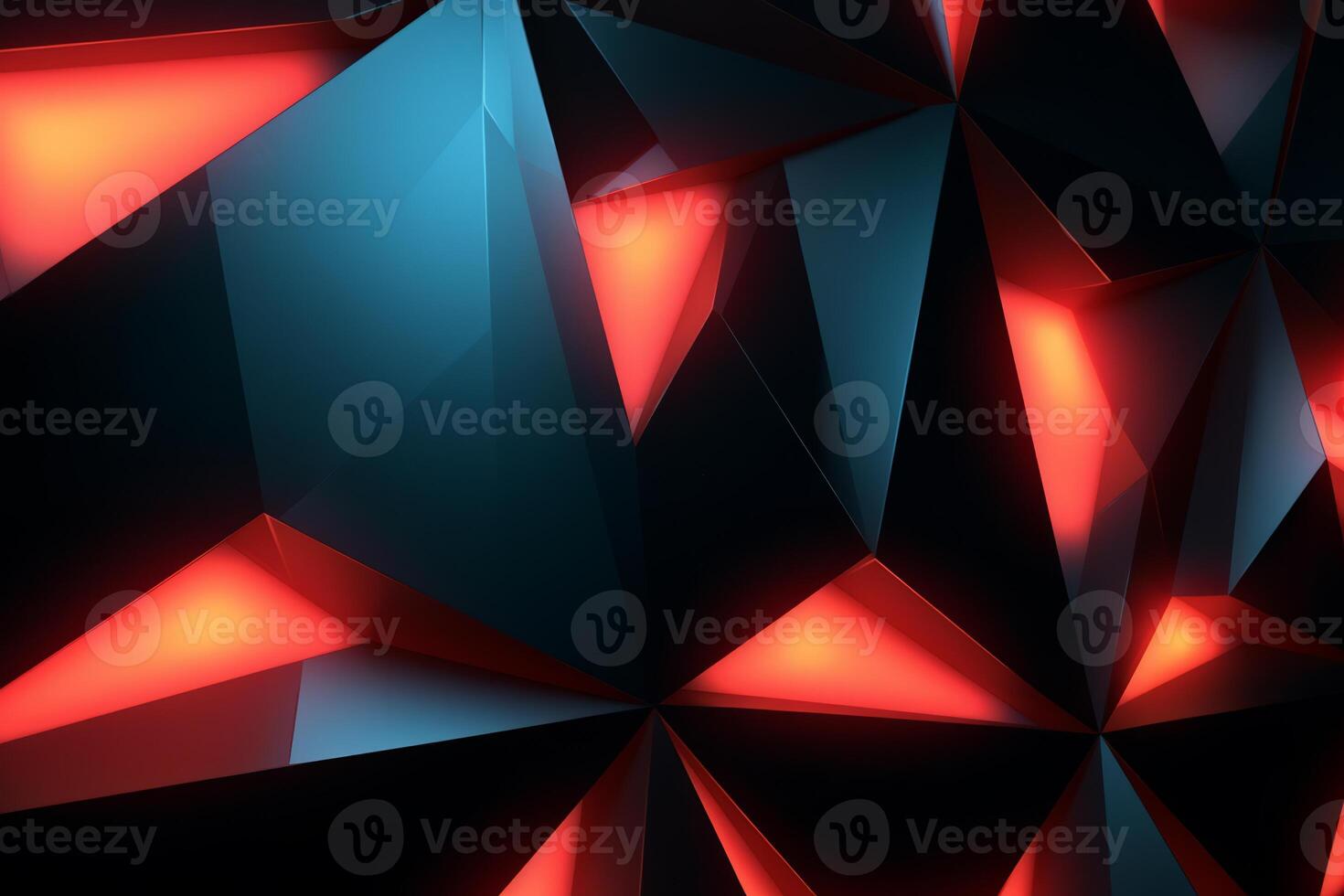 Sleek Modern Geometric Glowing Shapes Outline Background photo