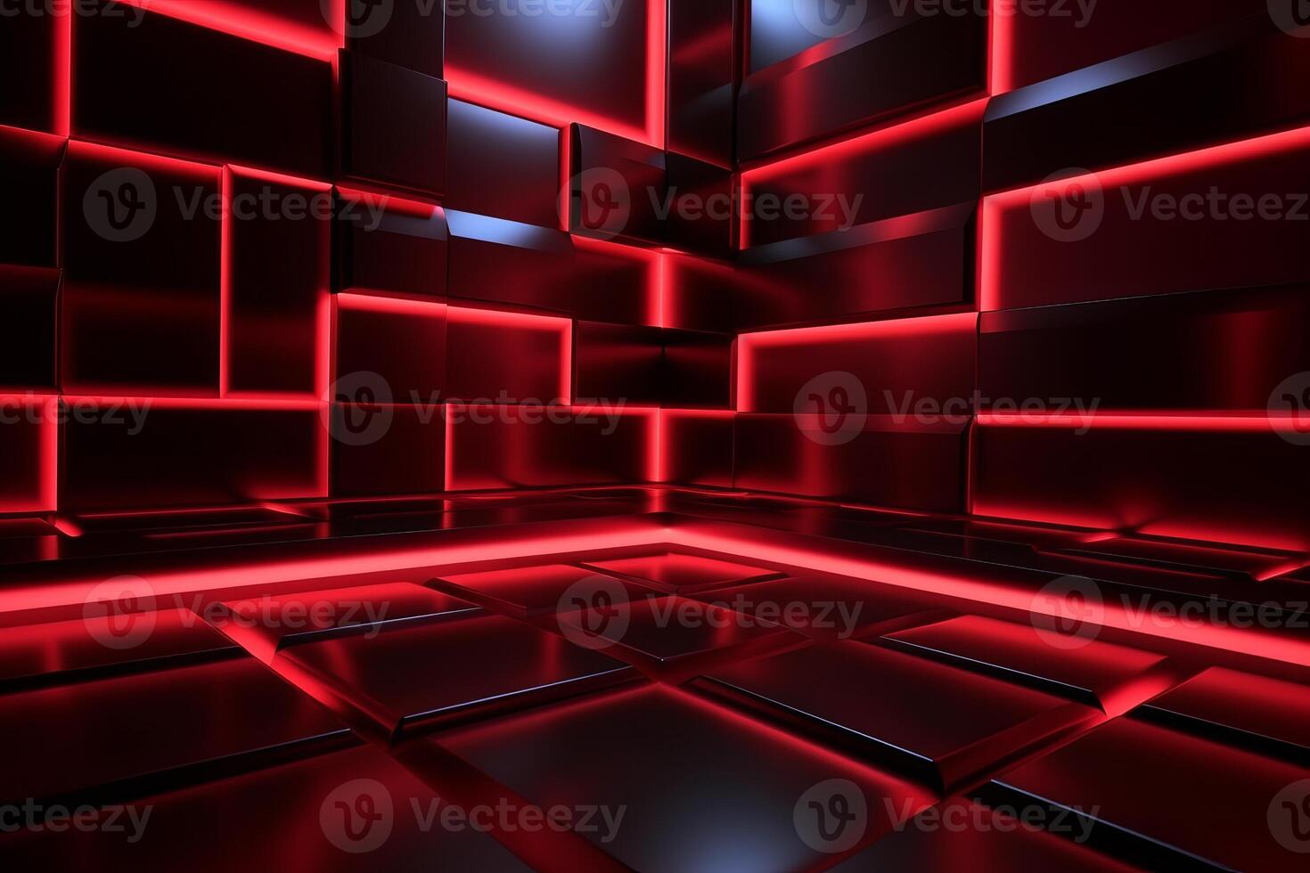 Sleek Modern Geometric Glowing Shapes Outline Background photo