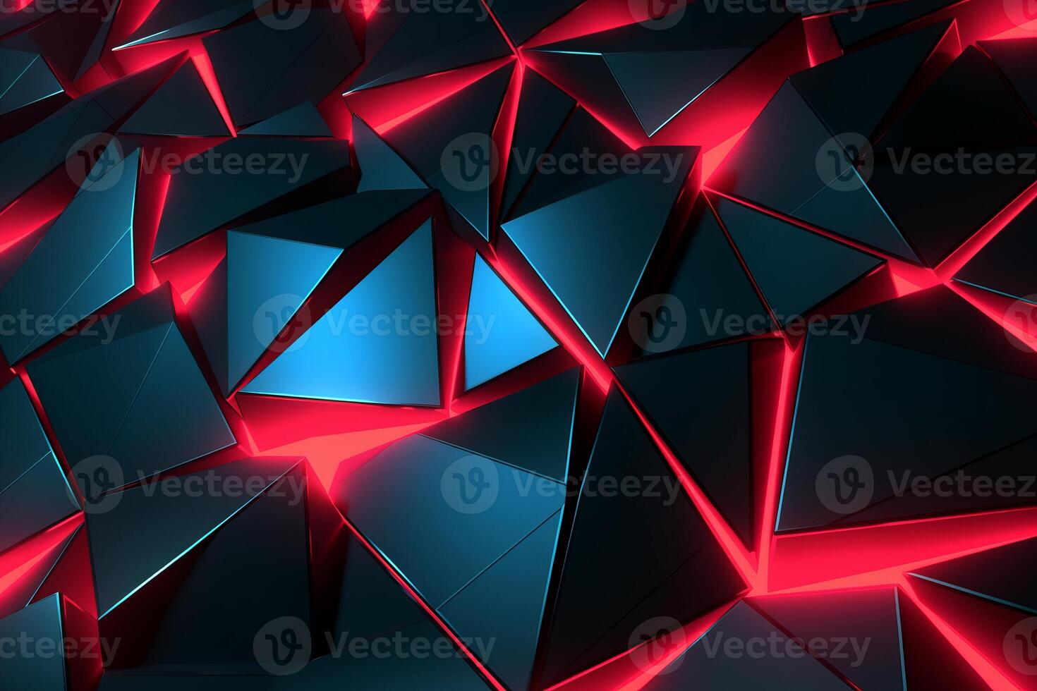 Sleek Modern Geometric Glowing Shapes Outline Background photo