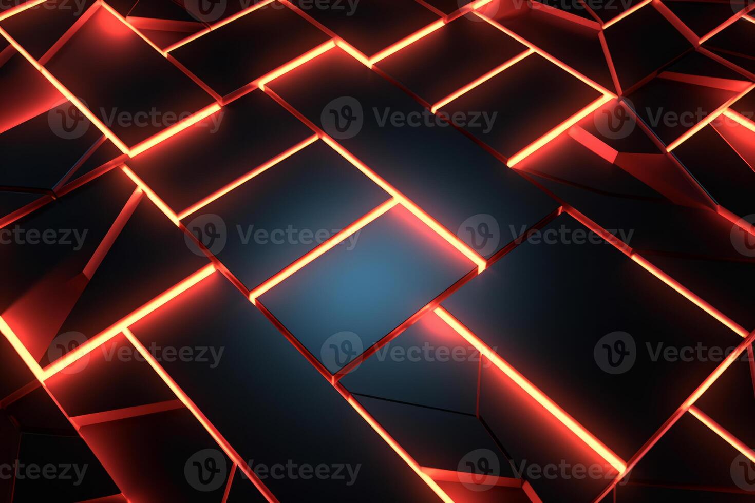 Sleek Modern Geometric Glowing Shapes Outline Background photo