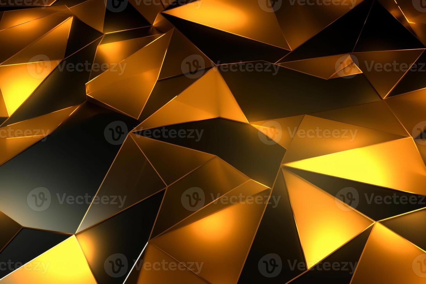 Sleek Modern Geometric Glowing Shapes Outline Background photo
