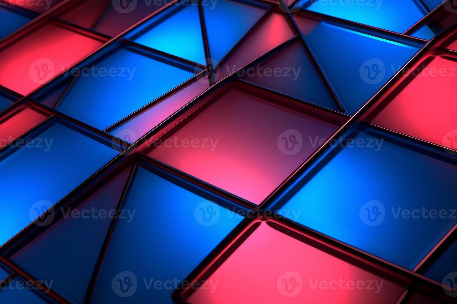Sleek Modern Geometric Glowing Shapes Outline Background photo