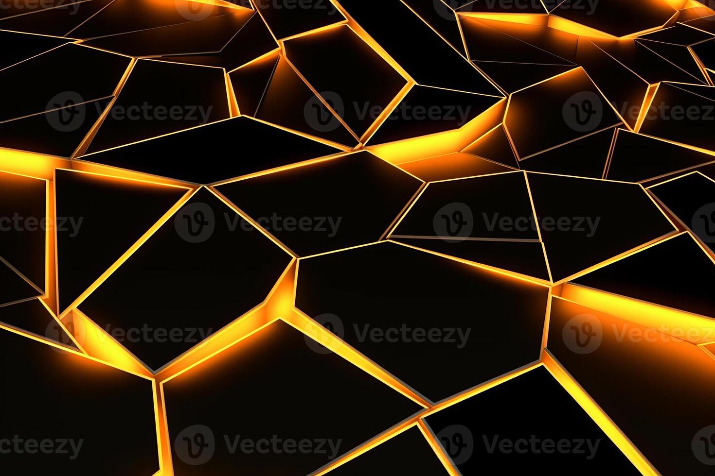 Sleek Modern Geometric Glowing Shapes Outline Background photo