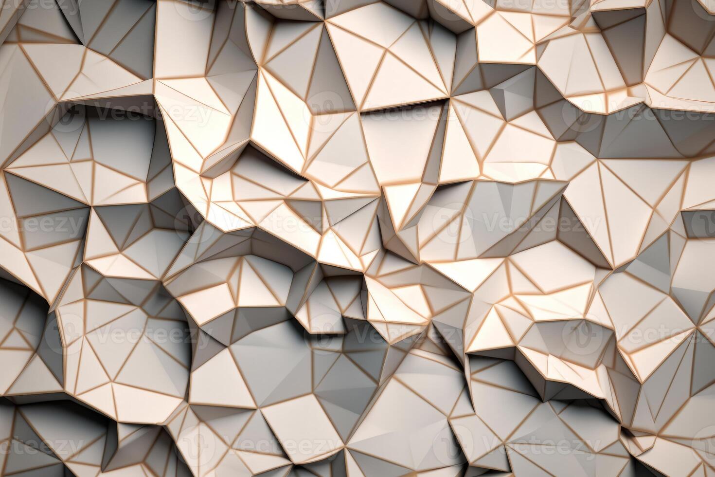 Voronoi Blocks Pattern Texture Background photo