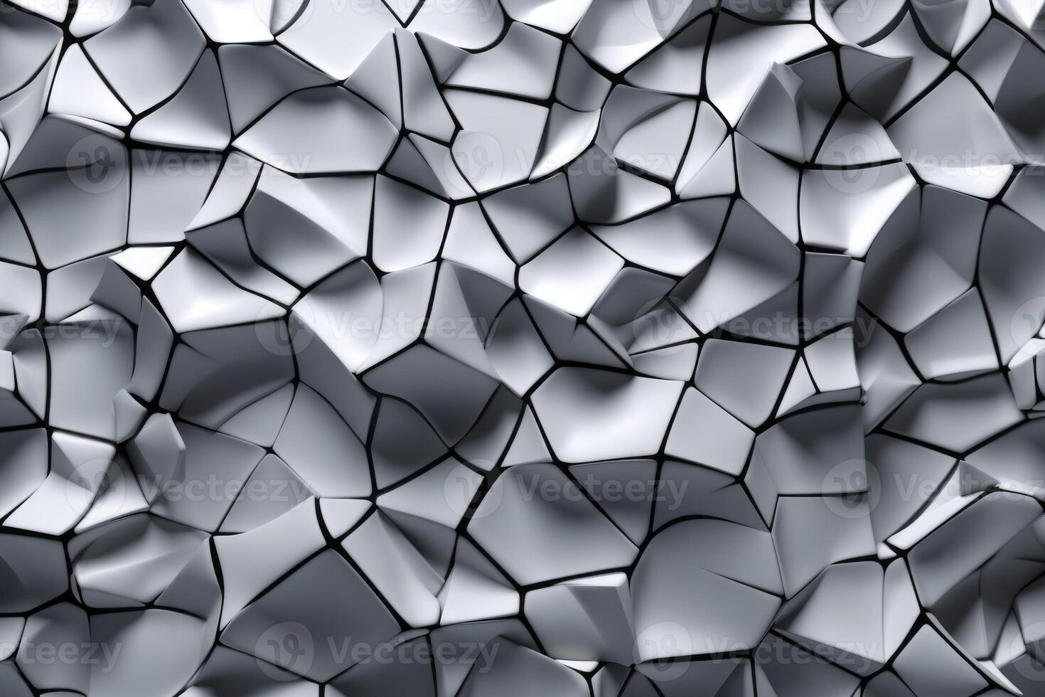 Voronoi Blocks Pattern Texture Background photo