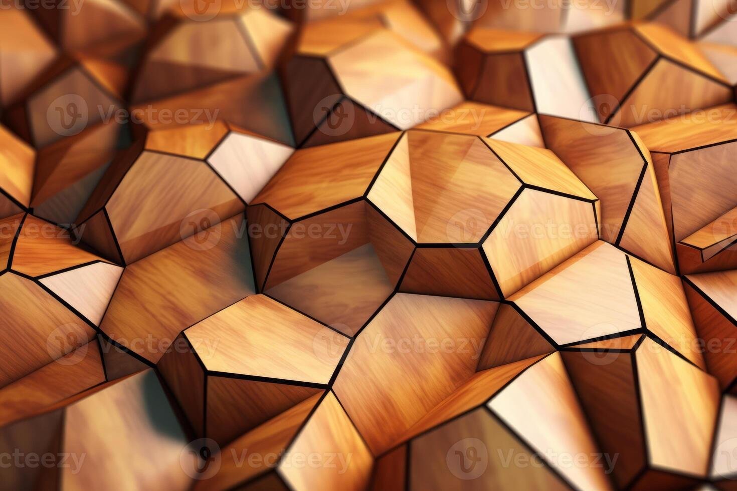 Voronoi Blocks Pattern Texture Background photo