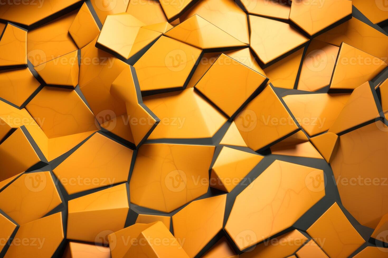 Voronoi Blocks Pattern Texture Background photo