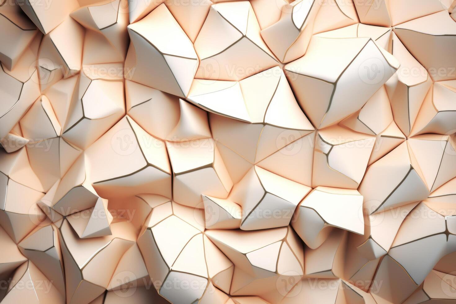 Voronoi Blocks Pattern Texture Background photo
