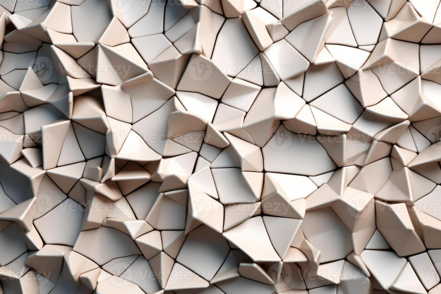 Voronoi Blocks Pattern Texture Background photo