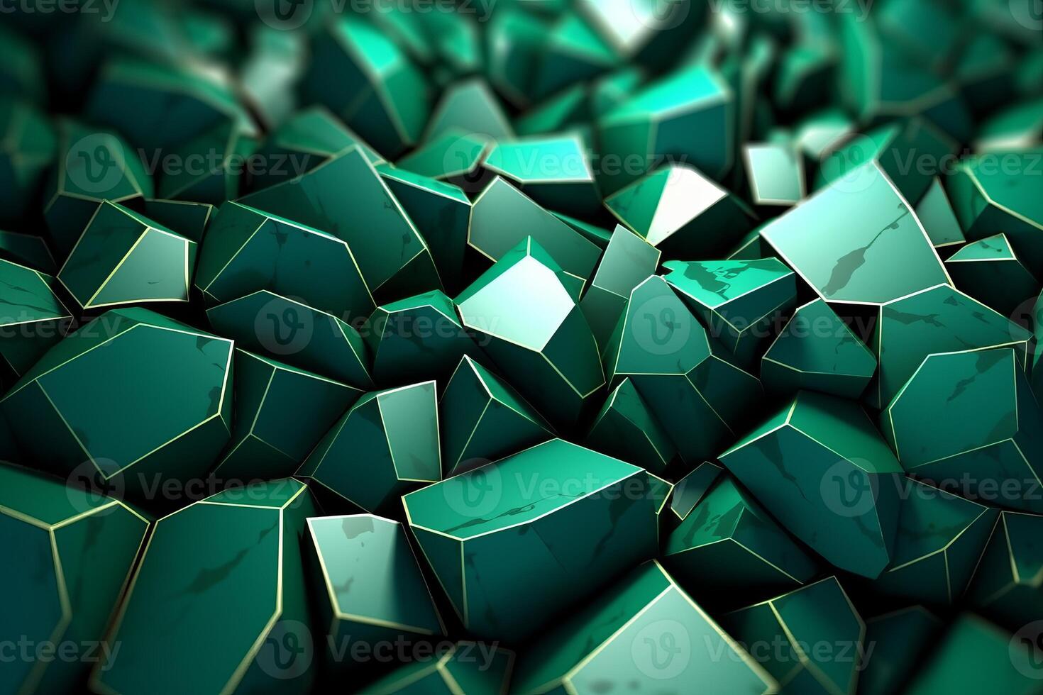 Voronoi Blocks Pattern Texture Background photo