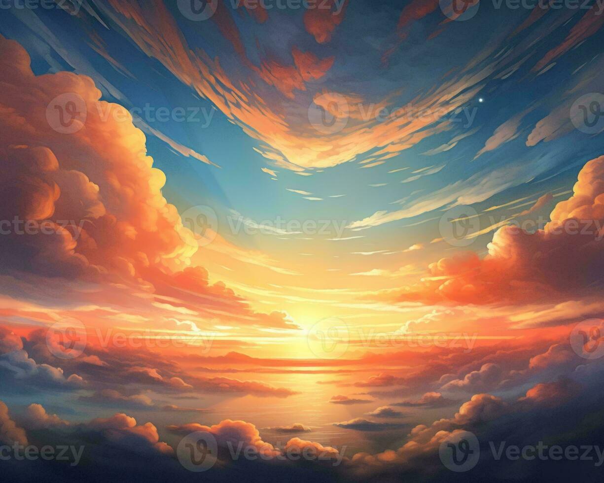sunset clouds clouds clouds clouds clouds clouds clouds clouds clouds clouds clouds clouds clouds clouds generative AI photo