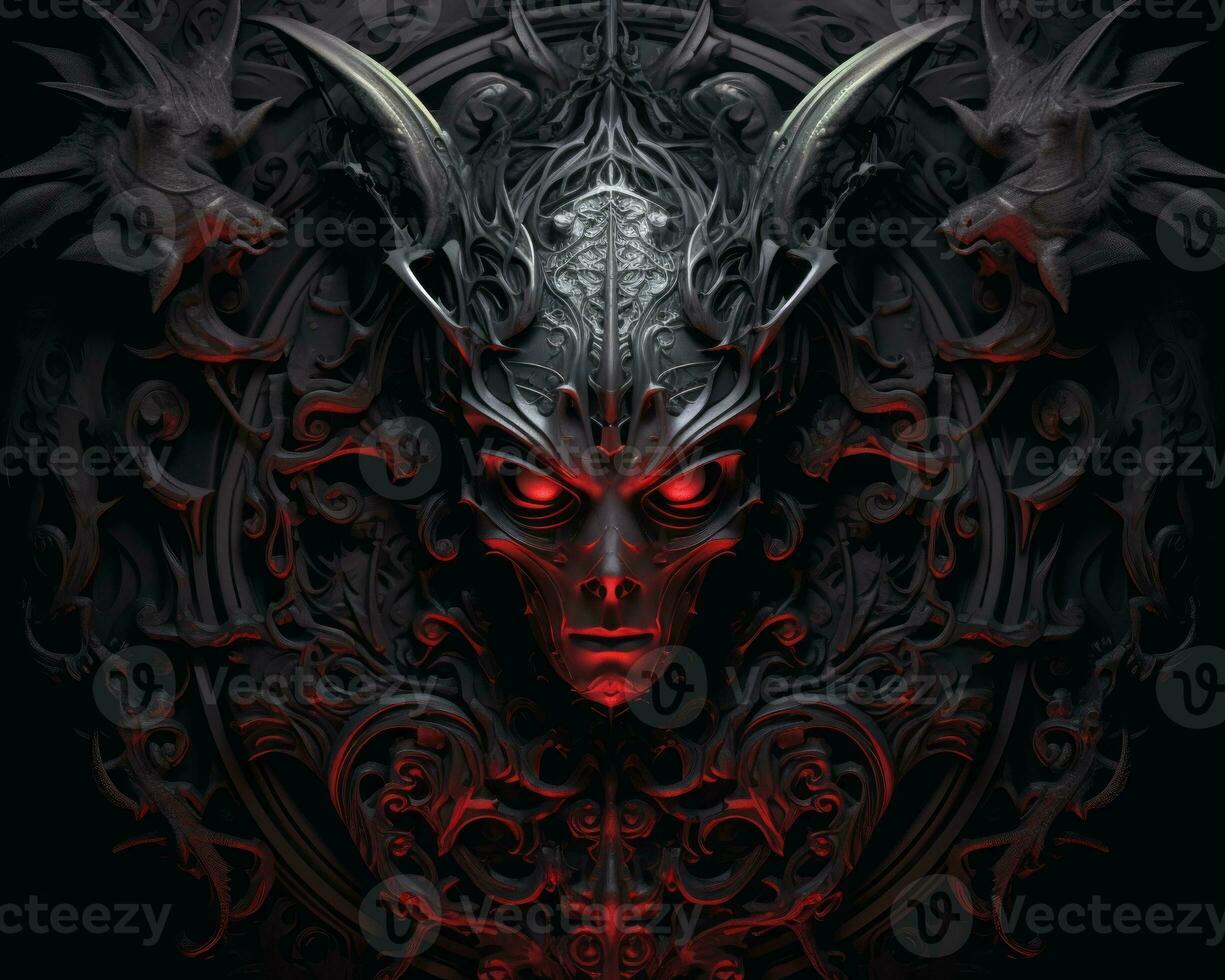 the cover of the game diablo 3 by blizzard games generative AI photo