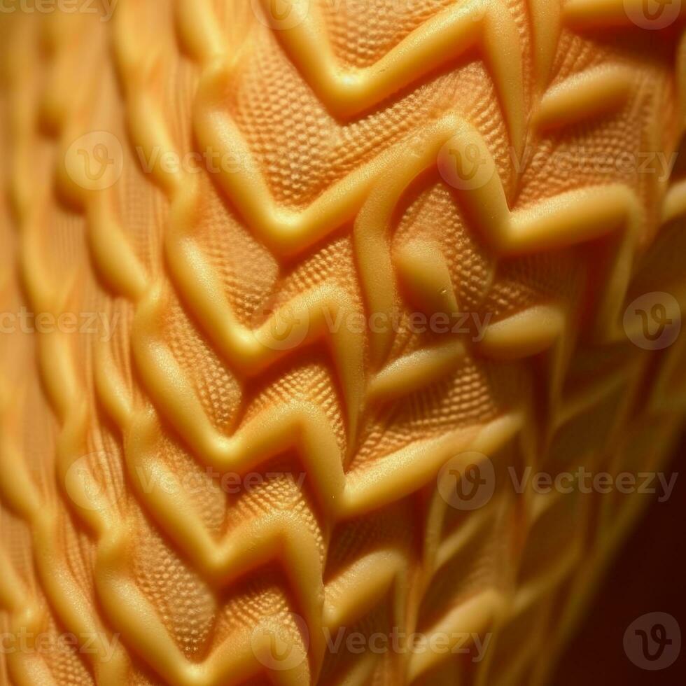 Closeup of a Unique Exotic Texture generative AI photo
