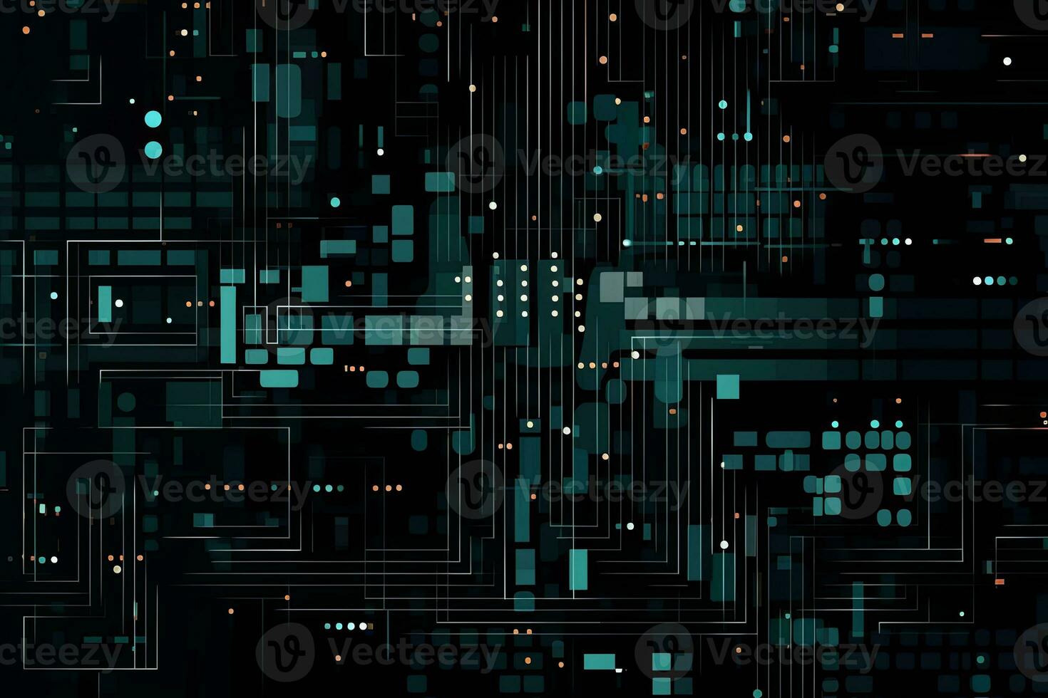 Futuristic Tech Sleek Background generative AI photo