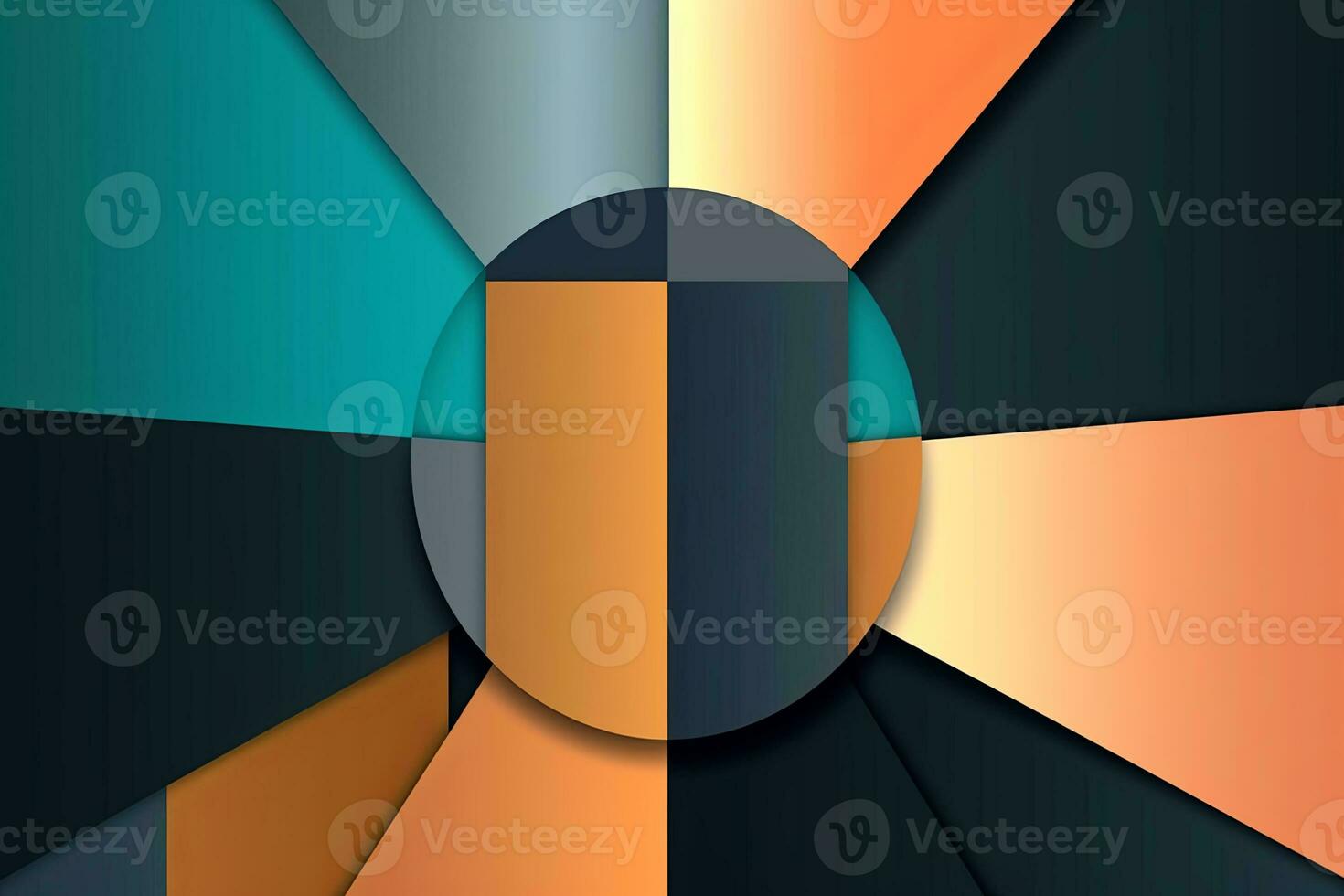 Modern Tech Encrypted Data Theme Background generative AI photo