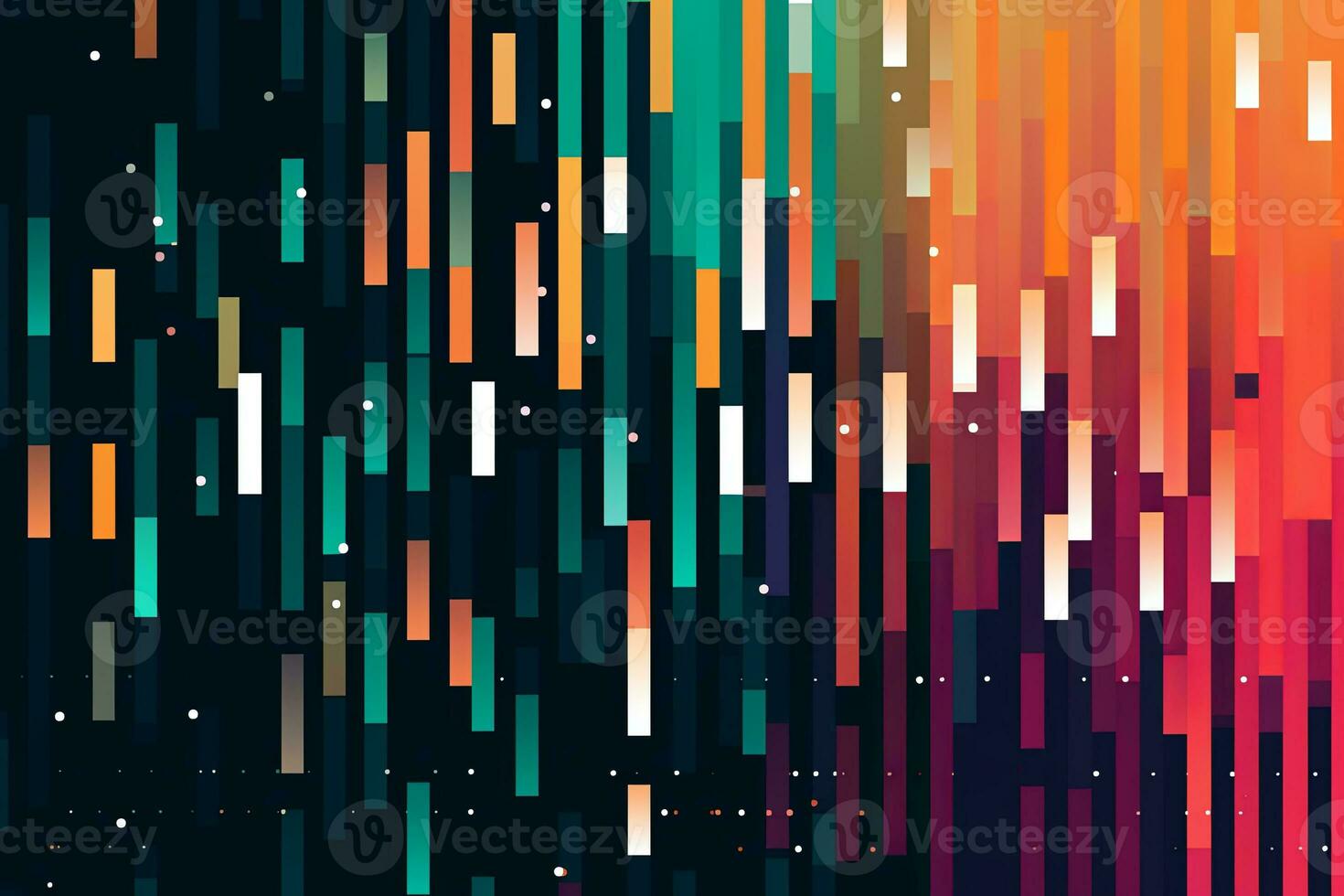 Modern Tech Encrypted Data Theme Background generative AI photo