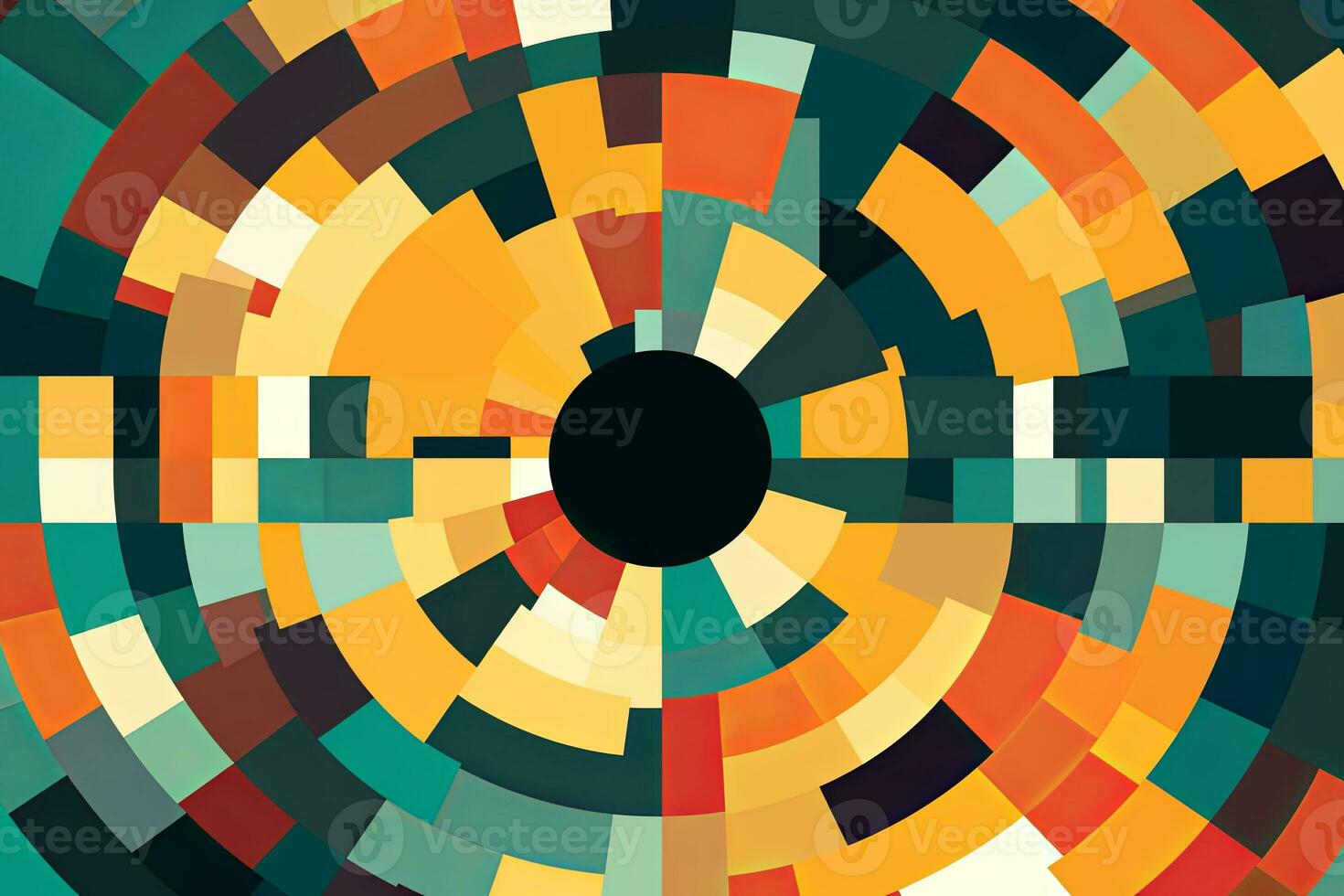 Modern Tech Encrypted Data Theme Background generative AI photo