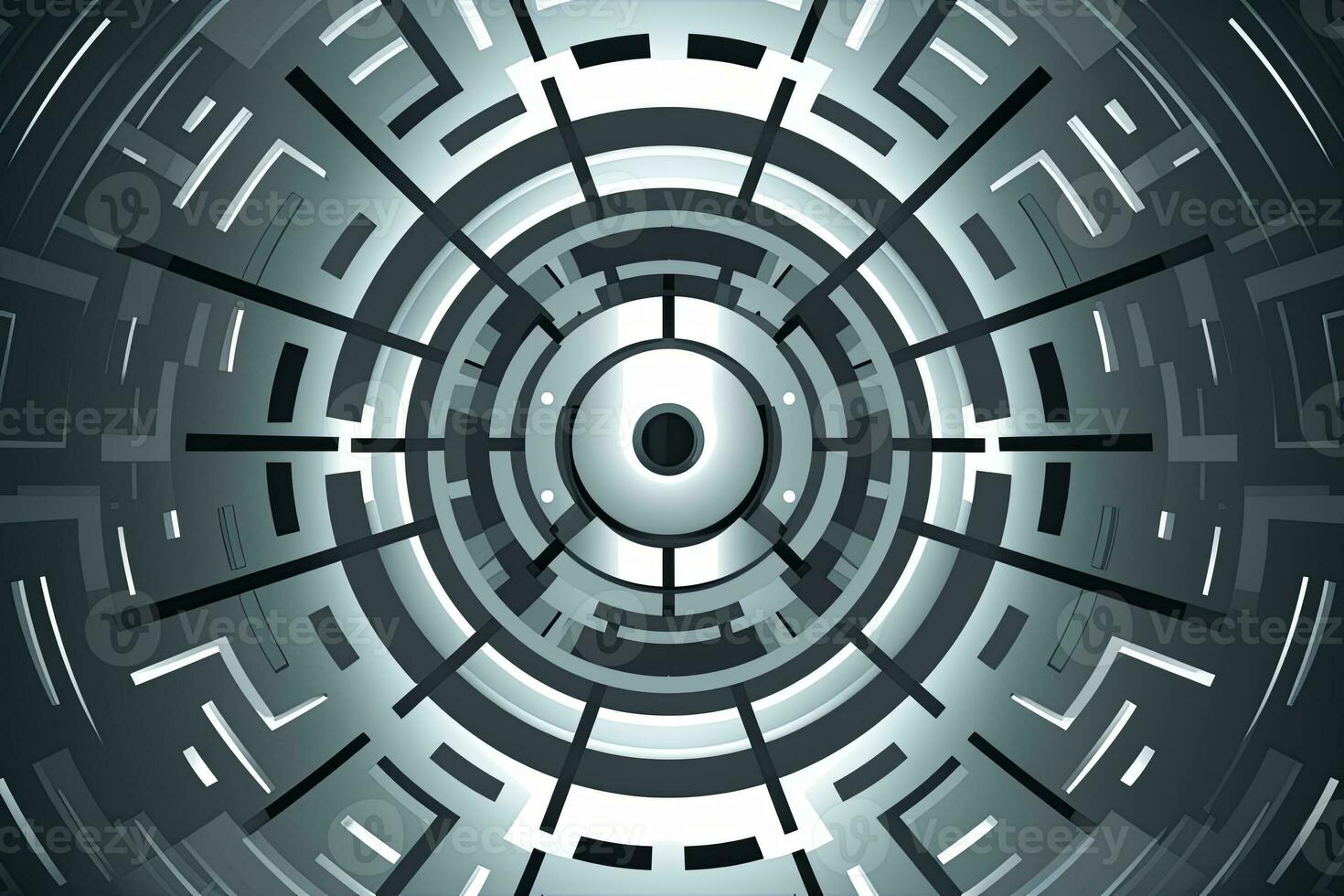 Modern Tech Encrypted Data Theme Background generative AI photo