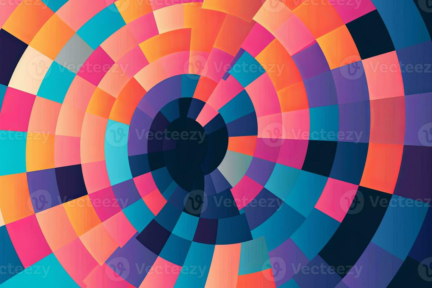 Modern Tech Encrypted Data Theme Background generative AI photo