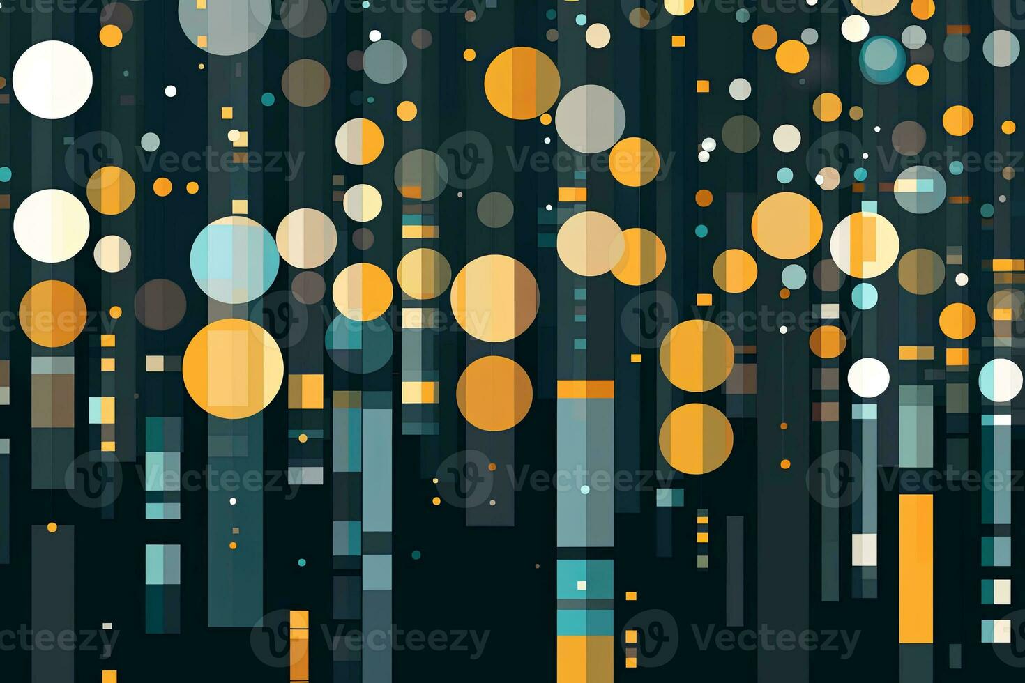 Modern Tech Encrypted Data Theme Background generative AI photo