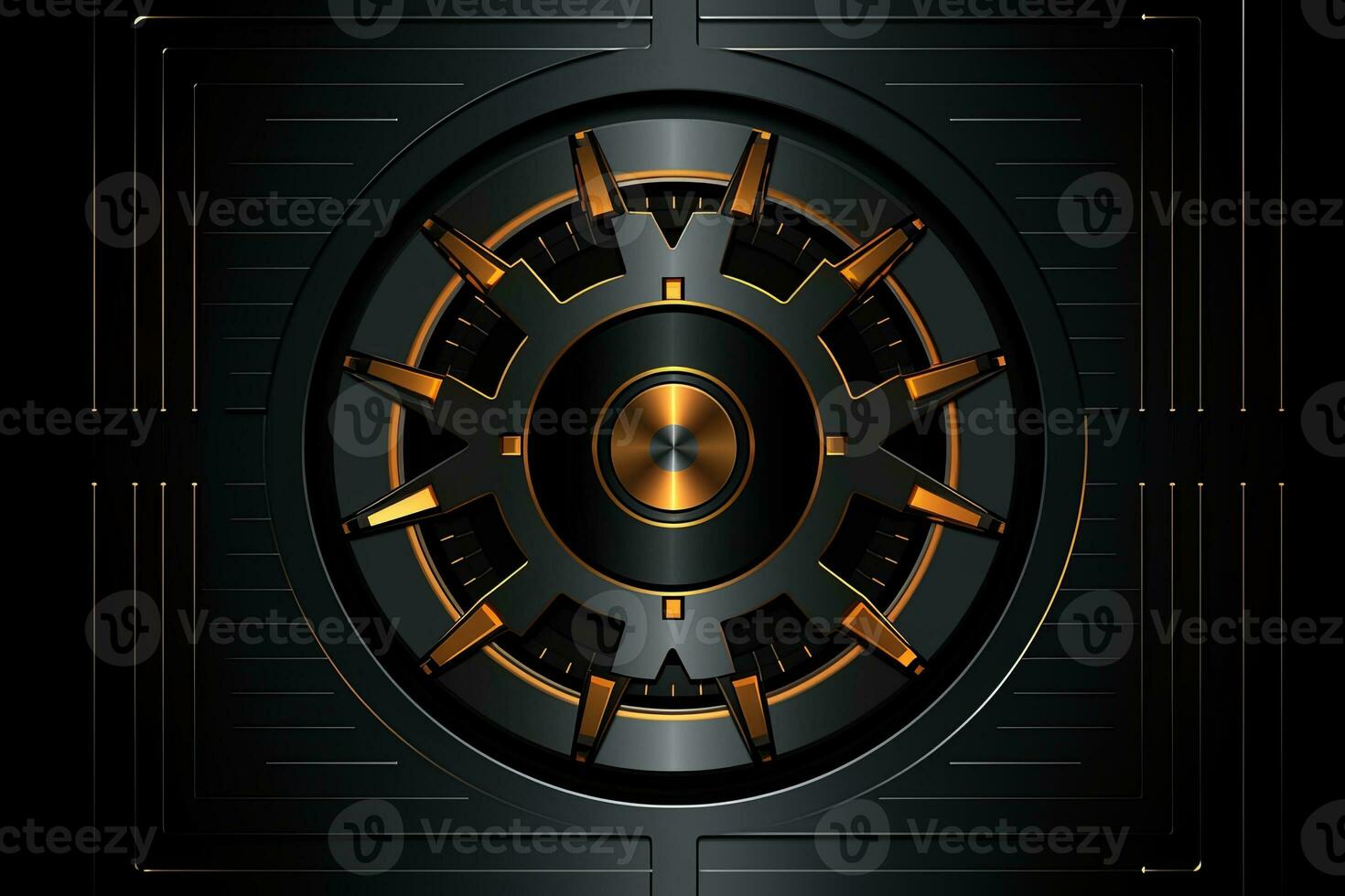 Modern Tech Encrypted Data Theme Background generative AI photo